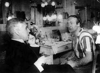 Charles Chaplin und Hans Albers